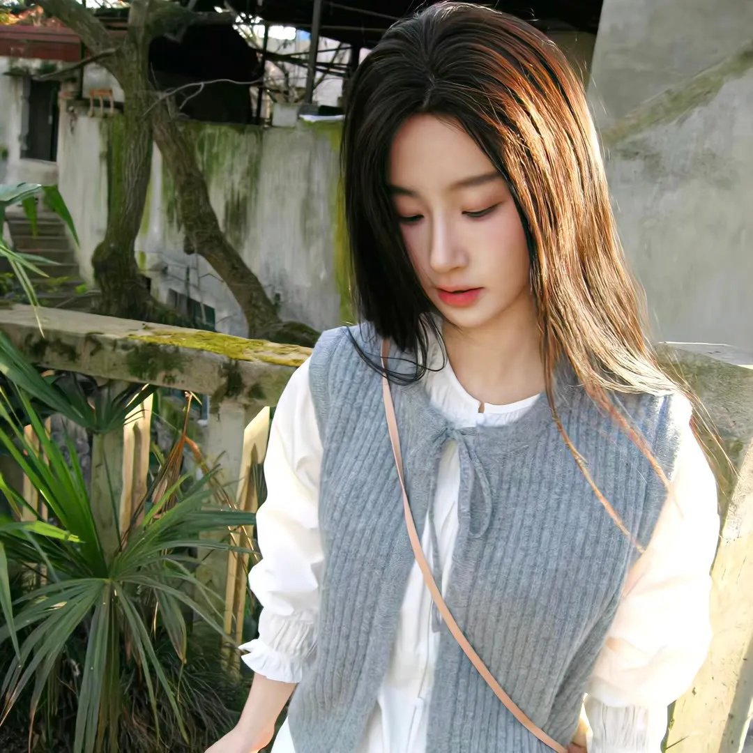 安静的乡村女人